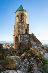 Fototapeta na wymiar The Bell Tower of the Bagrati Cathedral of Kutaisi, Georgia