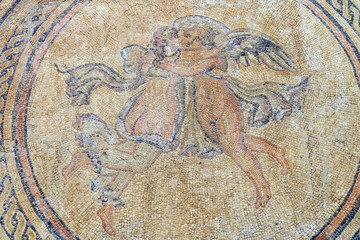 Mosaic of Eros And Psyche in Alcazar Castle, Cordoba