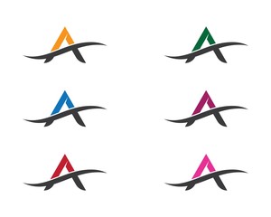 A letter symbol illustration design