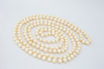 black and white necklace