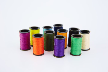 a spool of threads