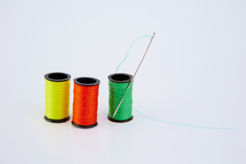 a spool of threads