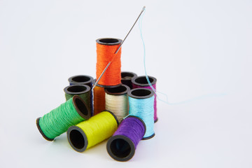 a spool of threads