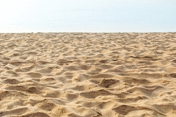 Fototapeta na wymiar Sand at sea shore.
