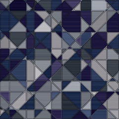 Mosaic background. Colored geometric elements. Blank for graphic design.