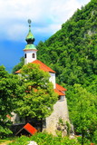 The town of Kamnik, Slovenia