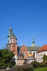 Fototapeta na wymiar Wawel Cathedral in Krakow