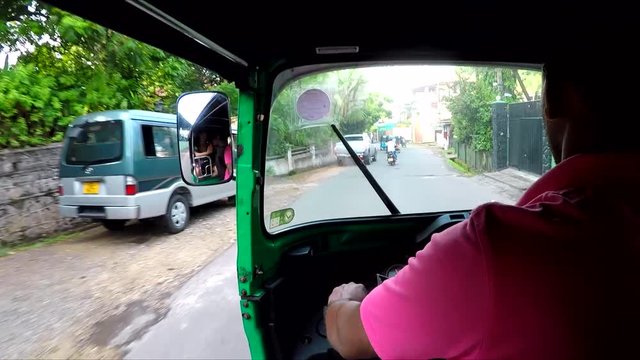 TuckTuck is a famous transport in Sri Lanka.  Plus it feals very comfortable in the back of a TuckTuck