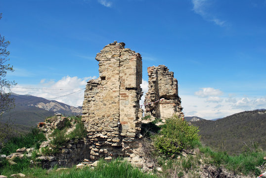 Ruins of the ancient Ujarma fortress, Georgia