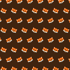 Fox - emoji pattern 16