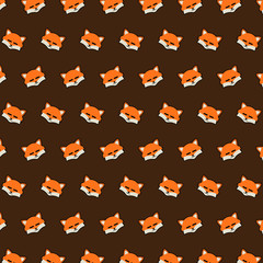 Fox - emoji pattern 25