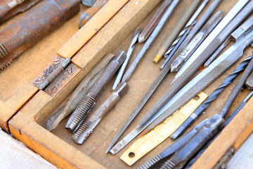 Hardware tools - Woodworking drill