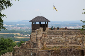 Burgruine Teufelsburg im Saarland