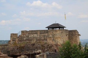 Burgruine Teufelsburg im Saarland