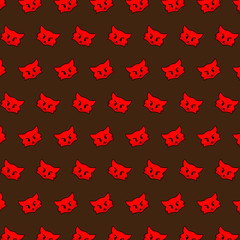 Fox - emoji pattern 79