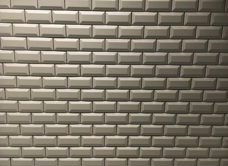 White brick wall background