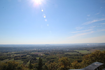 Blick auf das Saarland vom Litermont Gipfel