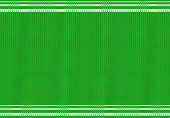 Green Wool Knit Texture background - vector EPS 10
