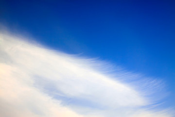 Obraz premium blue sky and white clouds