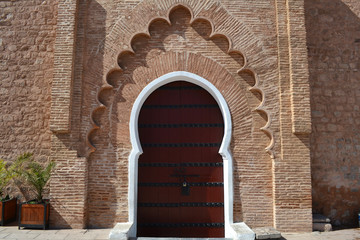 An entrance door of Koutoubia Mosque | Marrakesh, Morocco
