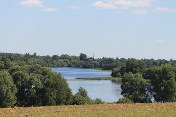 landscape with lake