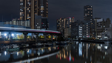 Fototapeta na wymiar Tokyo Monorail