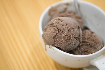 Chocolate ice cream