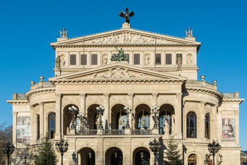 Fototapeta na wymiar Alte Oper in Frankfurt am Main