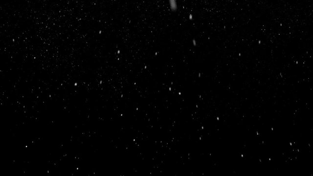 Snowing. From snawflaa start to continius. Alpha cannel