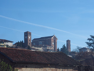 View of the city of Monta D'alba