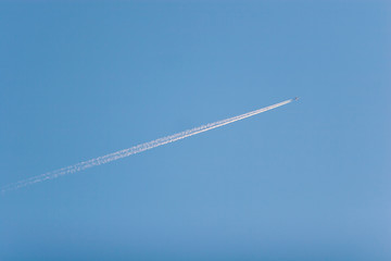 airplane in the sky