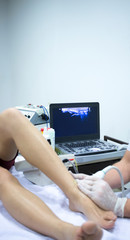 Naklejka premium Physiotherapy medical clinic