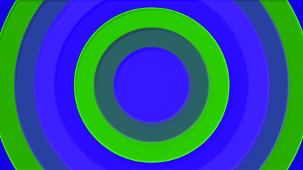 Background in paper style. Of multi-colored details.