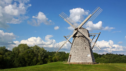 Old windmill in Lithuania
