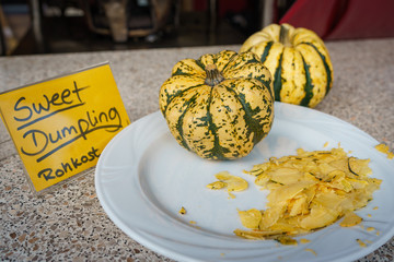 pumpkin sweet dumpling