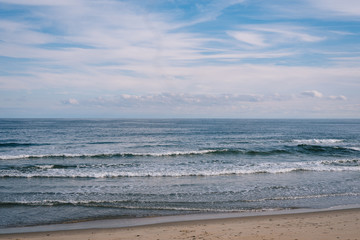 The Atlantic Ocean in Asbury Park, New Jersey.