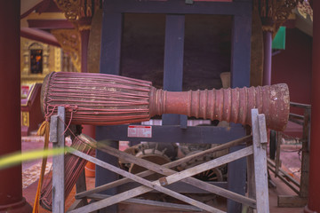 drum is in thai temple