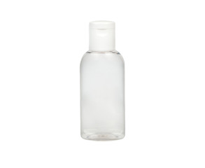 White plastic bottle