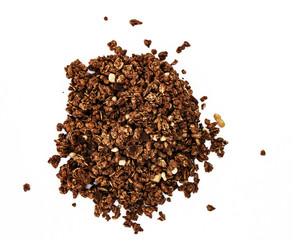 Schokoladenmüsli freigestellt