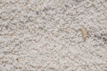 Marble crumb. Material decorative finishing of building facades.