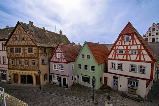 In der Altstadt von Dettelbach, Unterfranken, Bayern, Deutschland 
