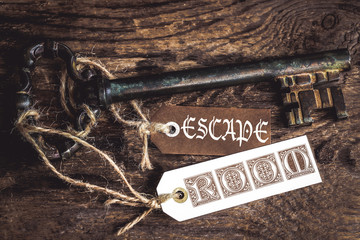 clés étiquettes : escape room