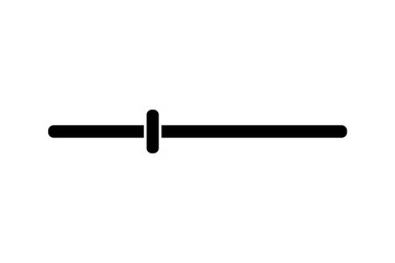 Wire Connection. equalizer thinline icon. vector illustration