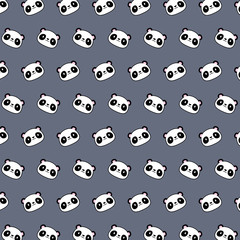 Panda - emoji pattern 24
