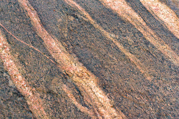 Sea stone texture. Panel texture. Spots gray red background. Background fill. Natural stone background.
