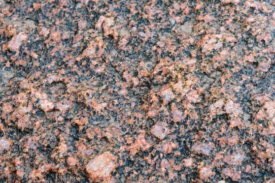 Sea stone texture. Panel texture. Spots gray red background. Background fill. Natural stone background.