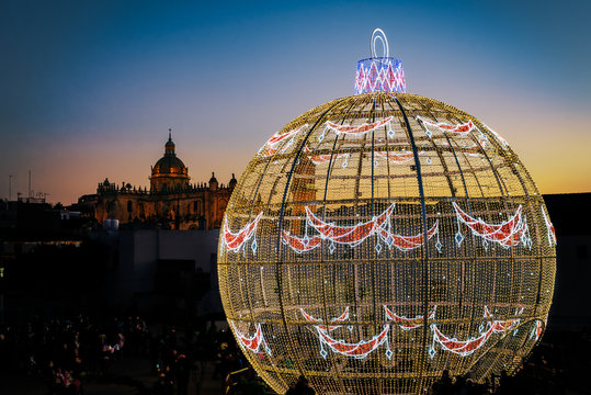 Christmas ball of 12 meters