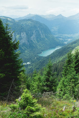 Fototapeta na wymiar Valley in the French Alps