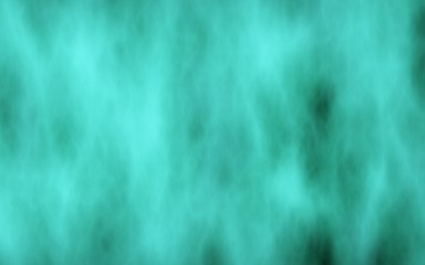 Background of abstract green color smoke. The wall of green fog. 3D illustration