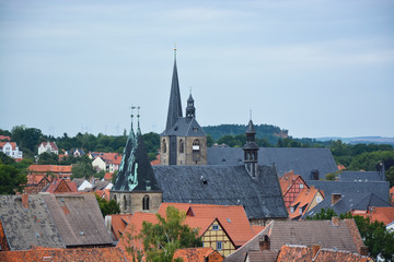 Quedlinburg, Welterbestadt, Sachsen-Anhalt, Deutschland